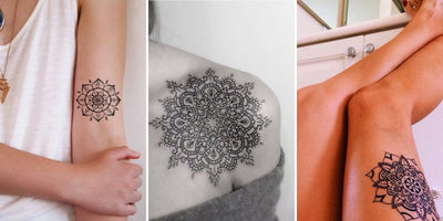 Ces jolis tatouages Mandalas qui nous envoûtent