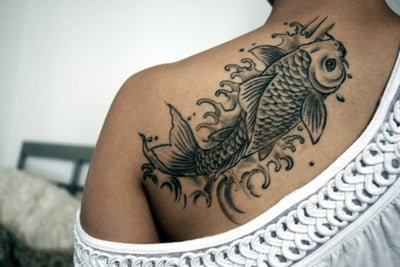 Nos incroyables tatouages éphémères Japonais et leurs significations