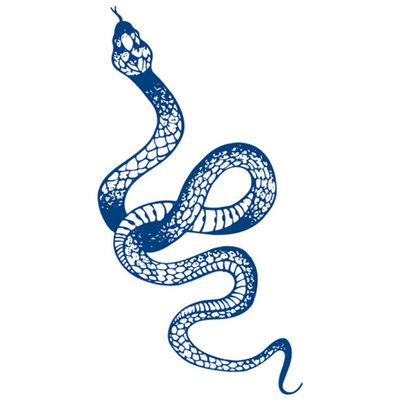 Tatouage semi permanent Blue Snake