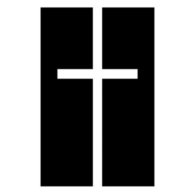 Tatouage éphémère temporaire chrétien croix géométrique