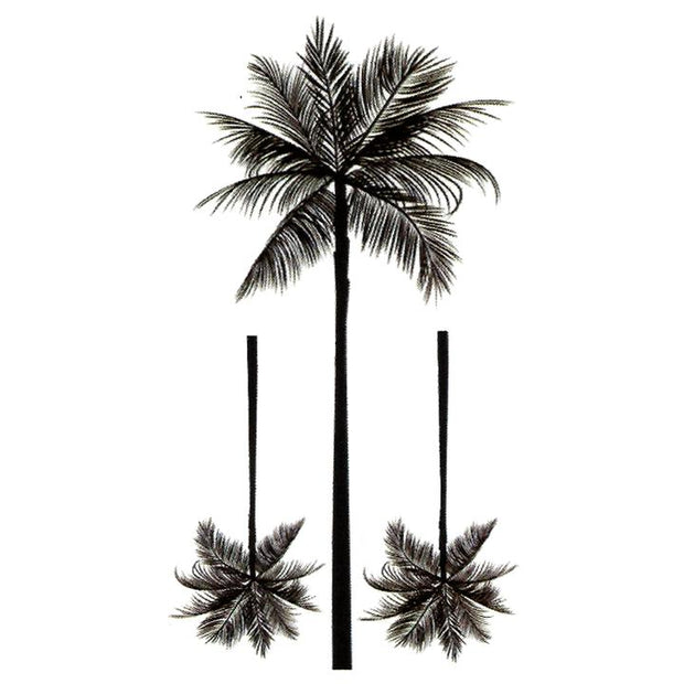 Tatouage éphémère temporaire palmiers